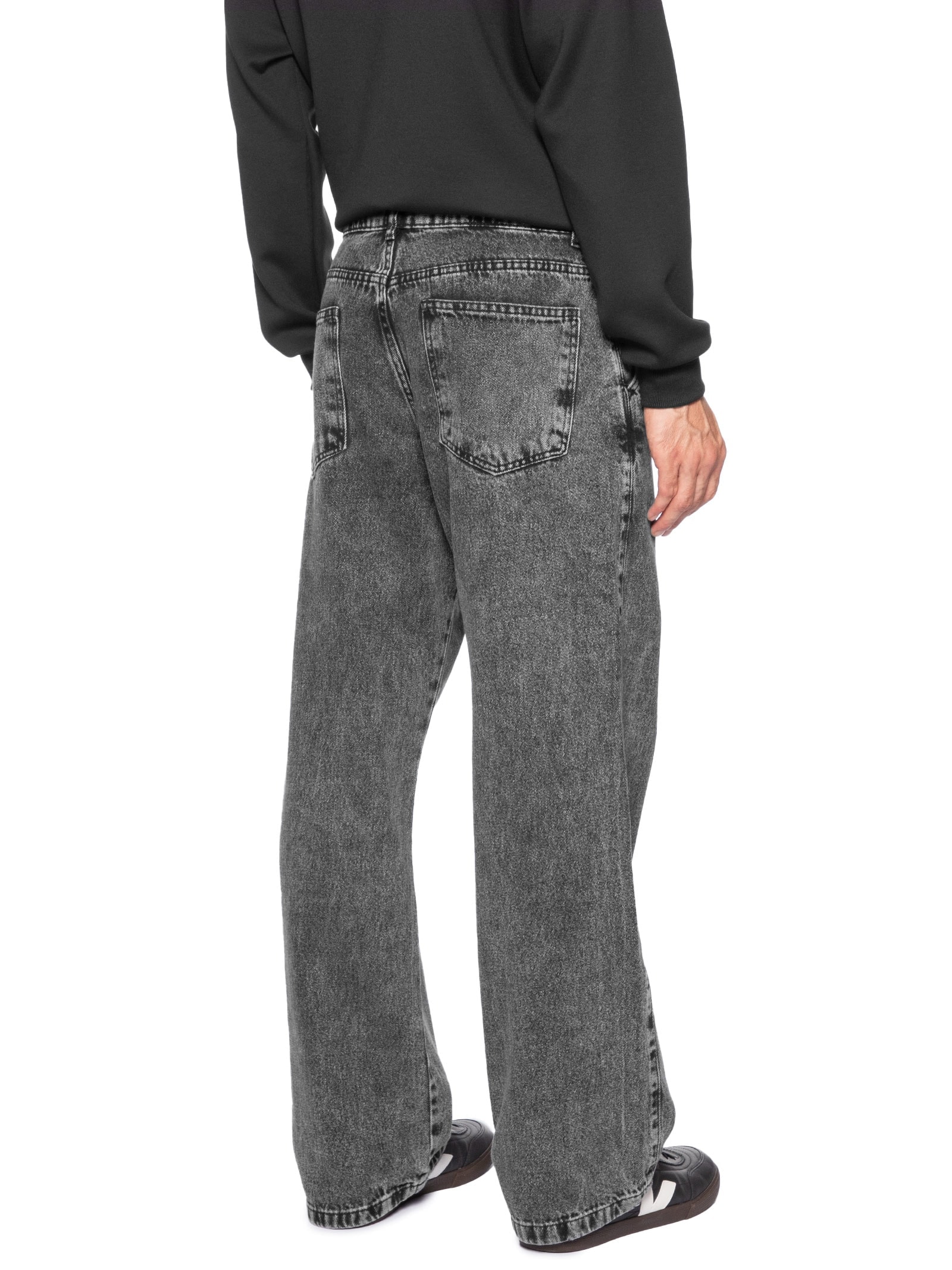 Calça Masculina Baggy Jeans Preto Basiq Men