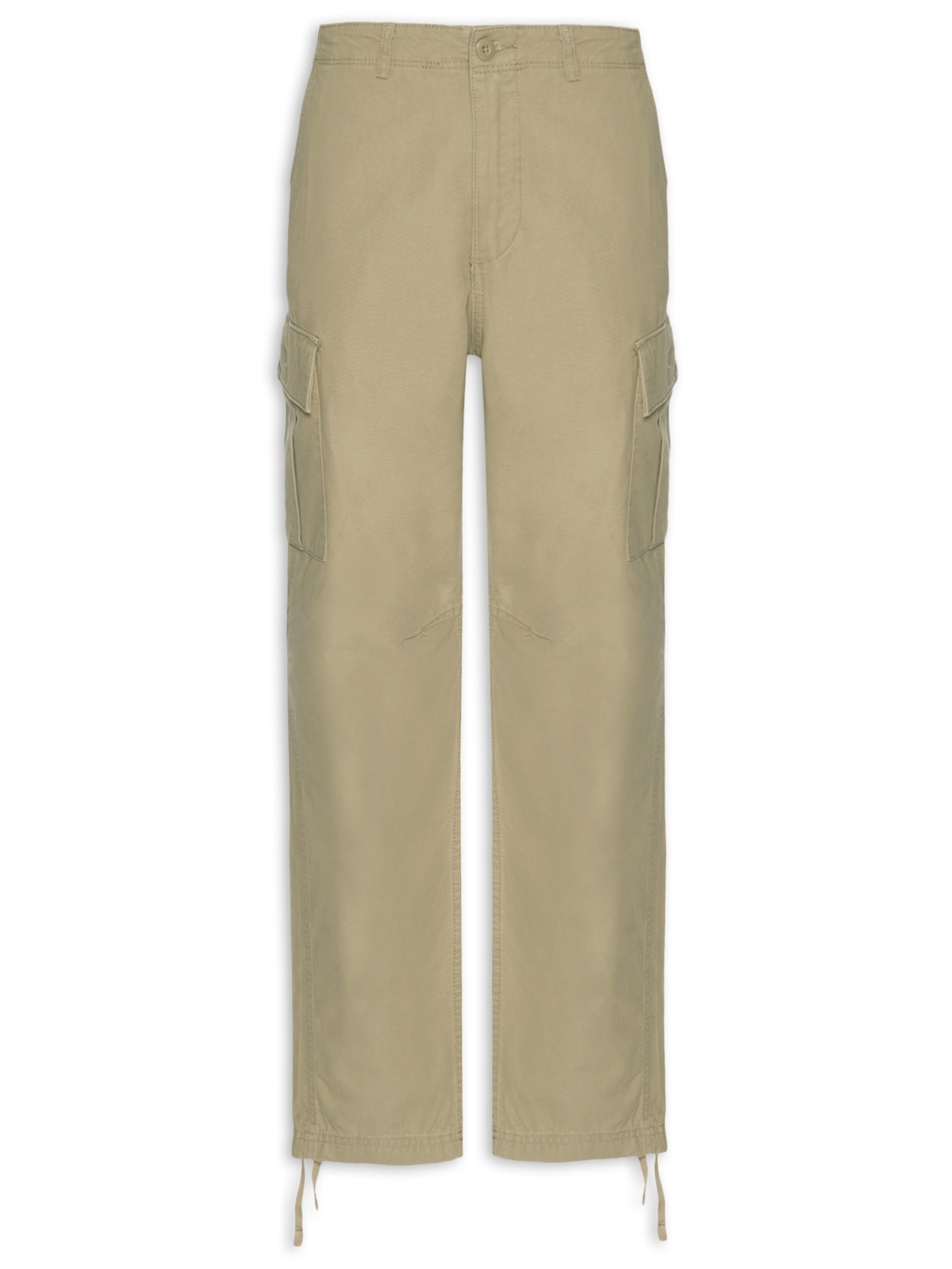 Calça Masculina Barkley Cargo Bege Jack & Jones