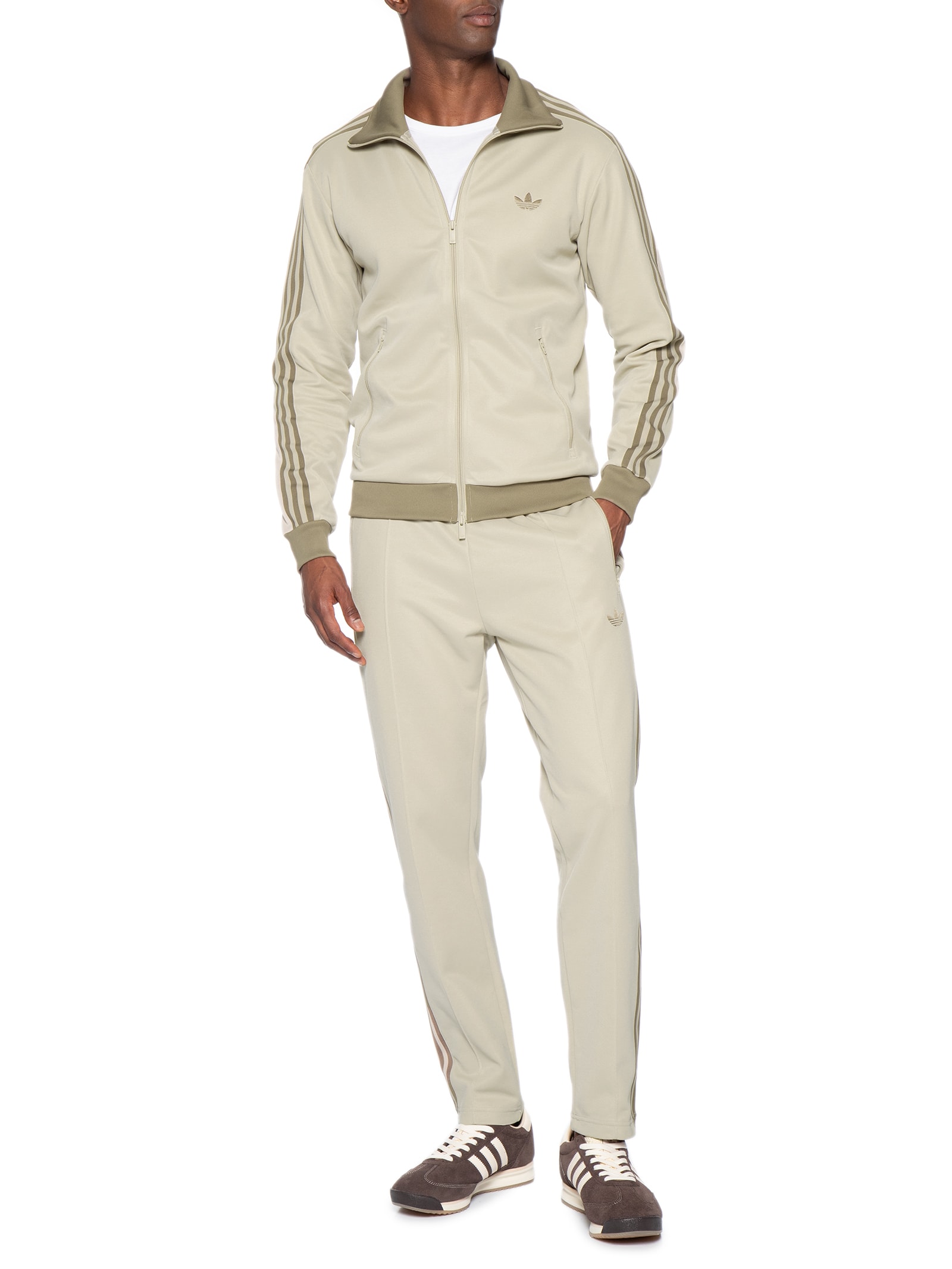 Calça Masculina Beckenbauer  – Bege Adidas Originals