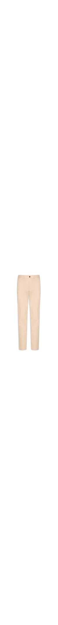 Calça Masculina Blend Linho Casual Reta – Bege
