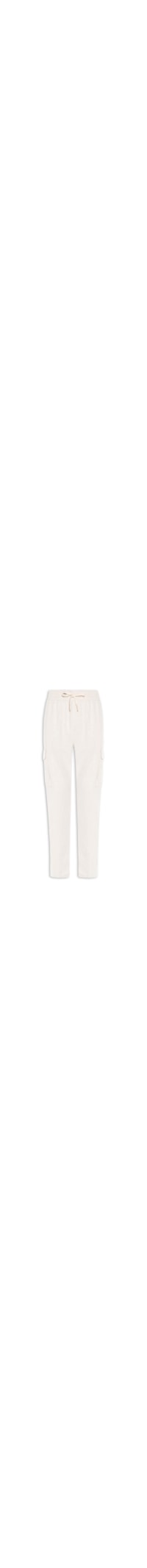 Calça Masculina Cargo Reta - Off White