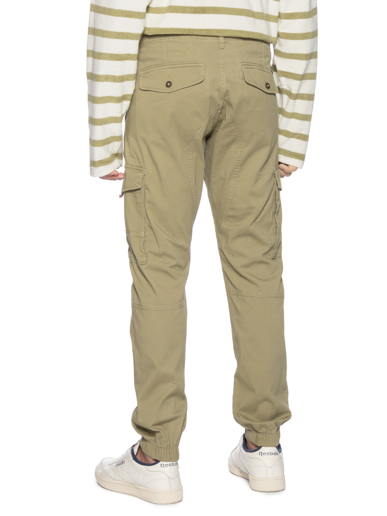 Calça Masculina Cargo Slim Fit  Bege Jack & Jones