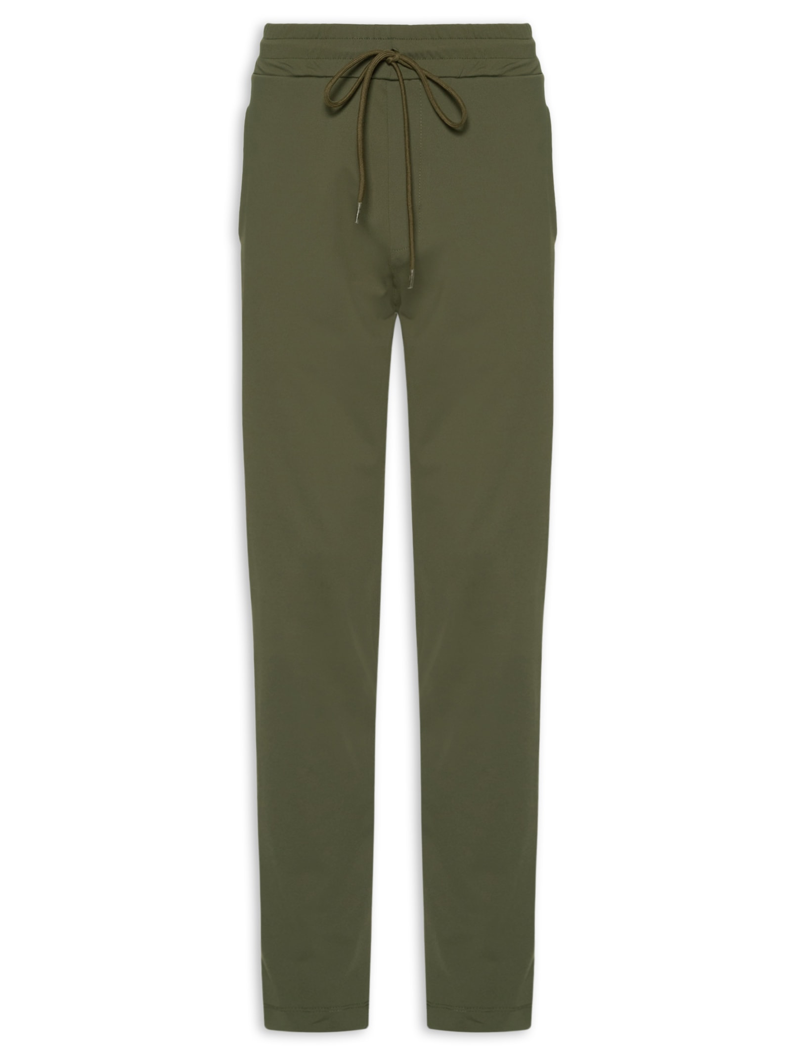 Calça Masculina Casual Básica Slim Verde Basiq Men
