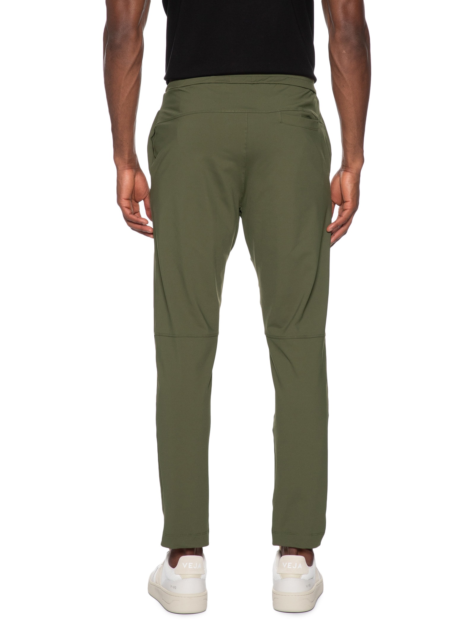 Calça Masculina Casual Básica Slim Verde Basiq Men