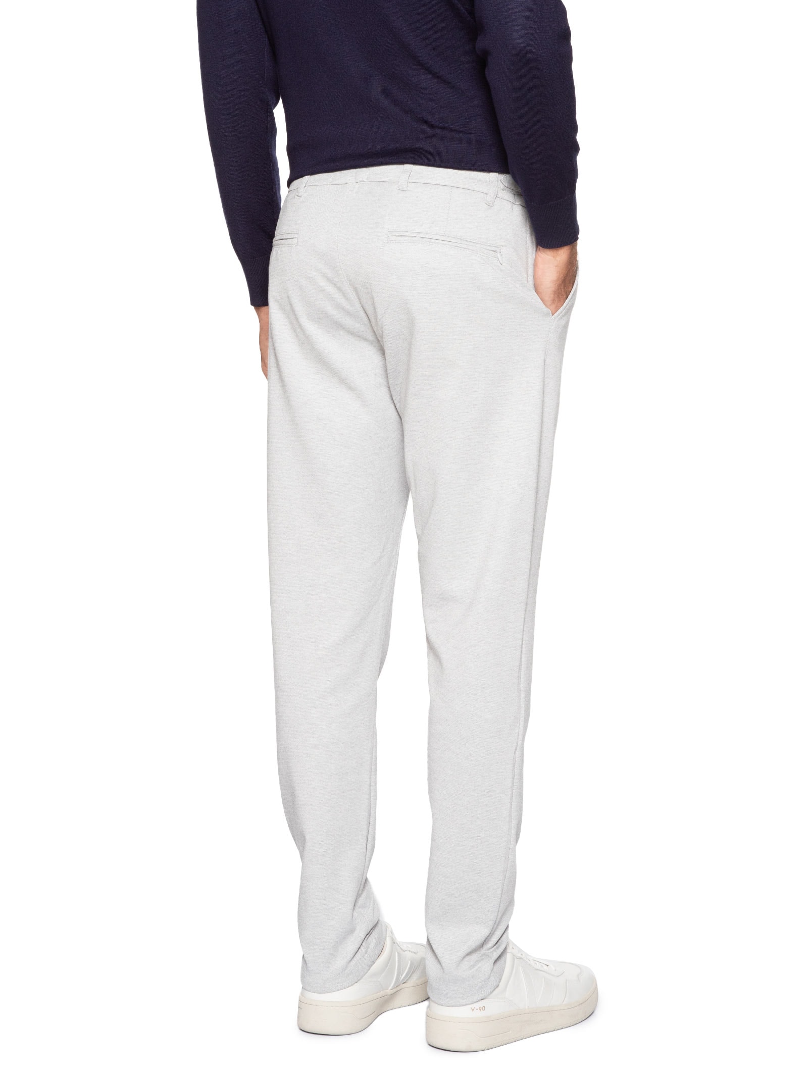 Calça Masculina Casual Cós Ajustável Cinza '2 Essential