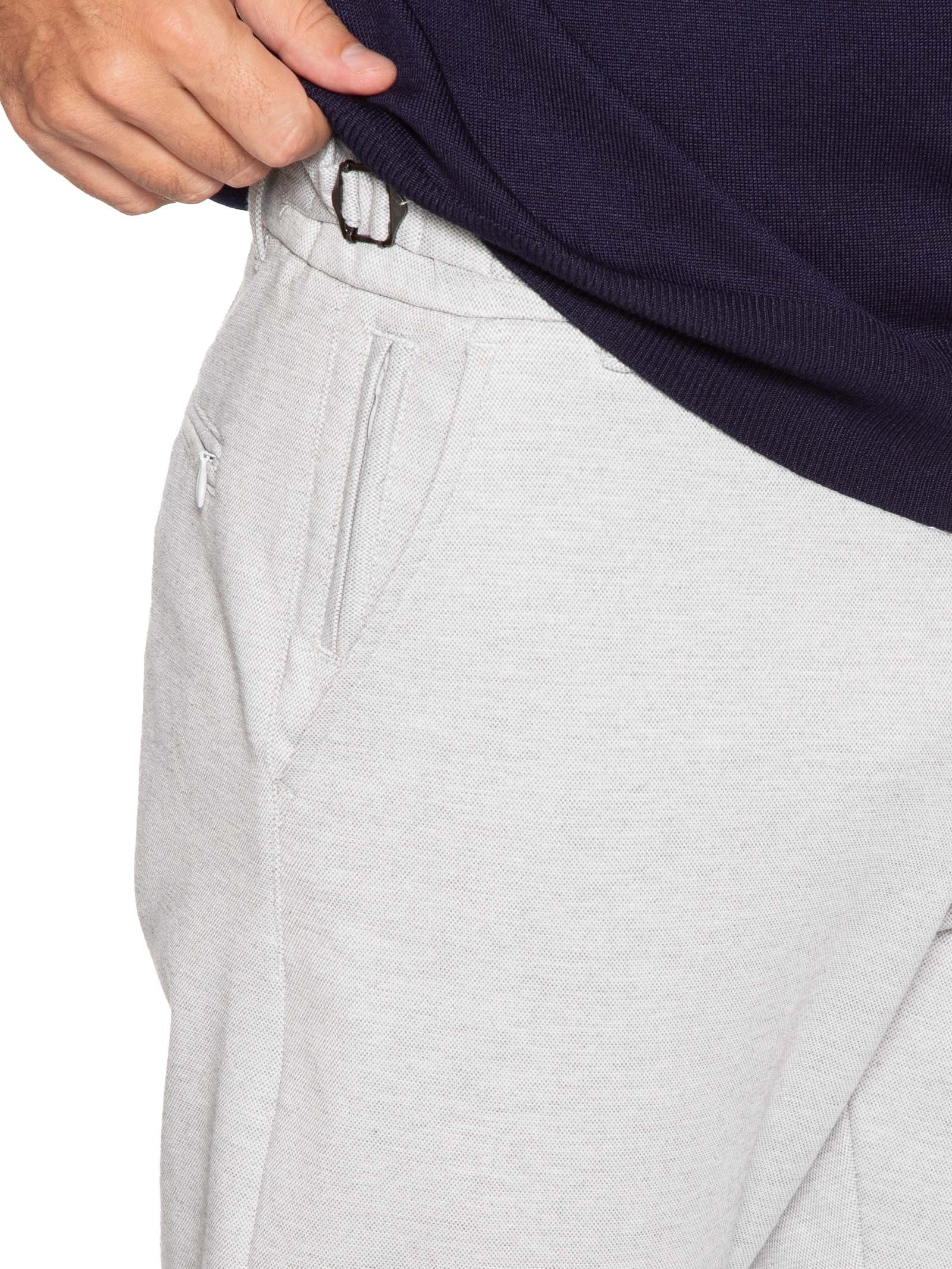 Calça Masculina Casual Cós Ajustável Cinza '2 Essential