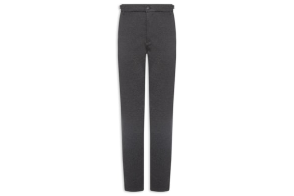 Calça Masculina Casual Cós Ajustável - Cinza
