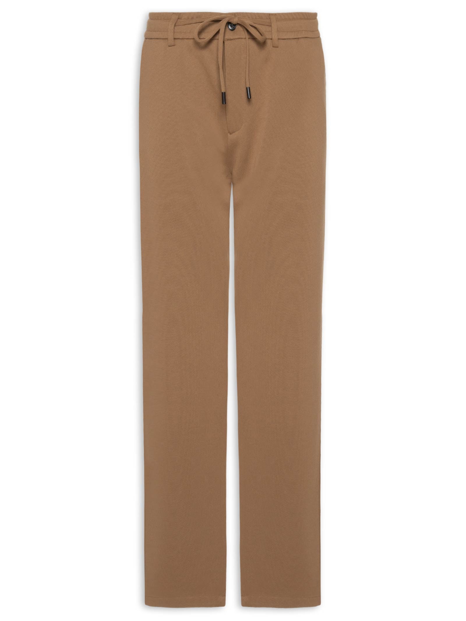Calça Masculina Casual Cós Elástico Slim Bege '2 Essential