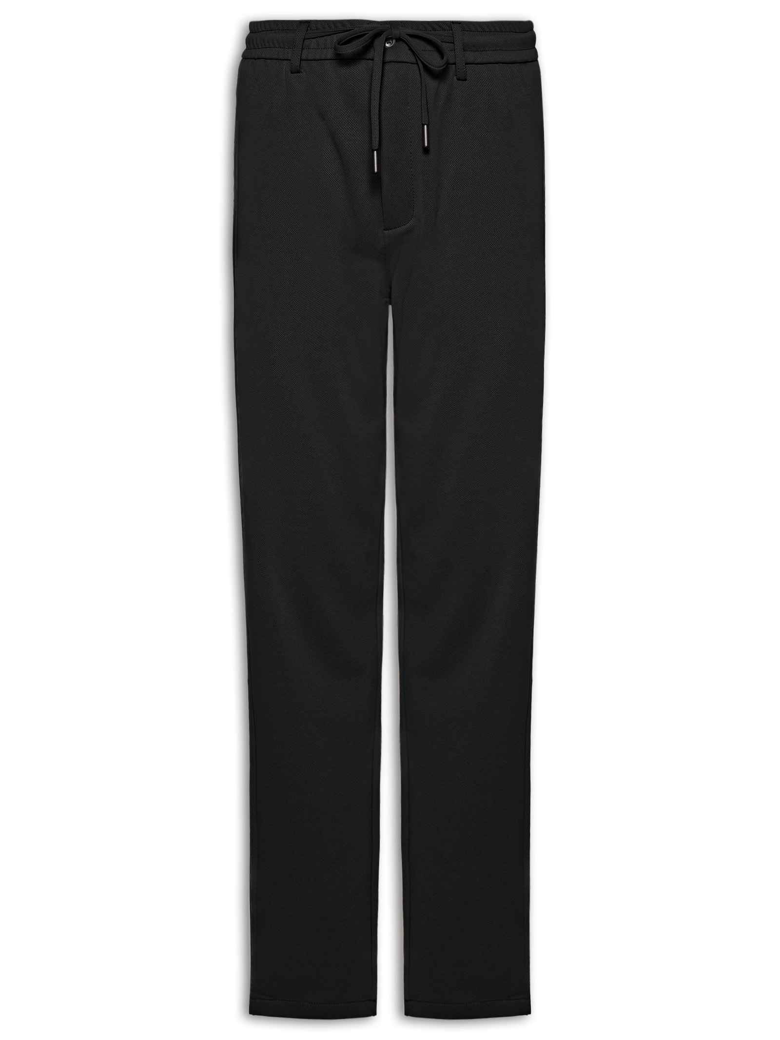 Calça Masculina Casual Cós Elástico Slim Preto '2 Essential