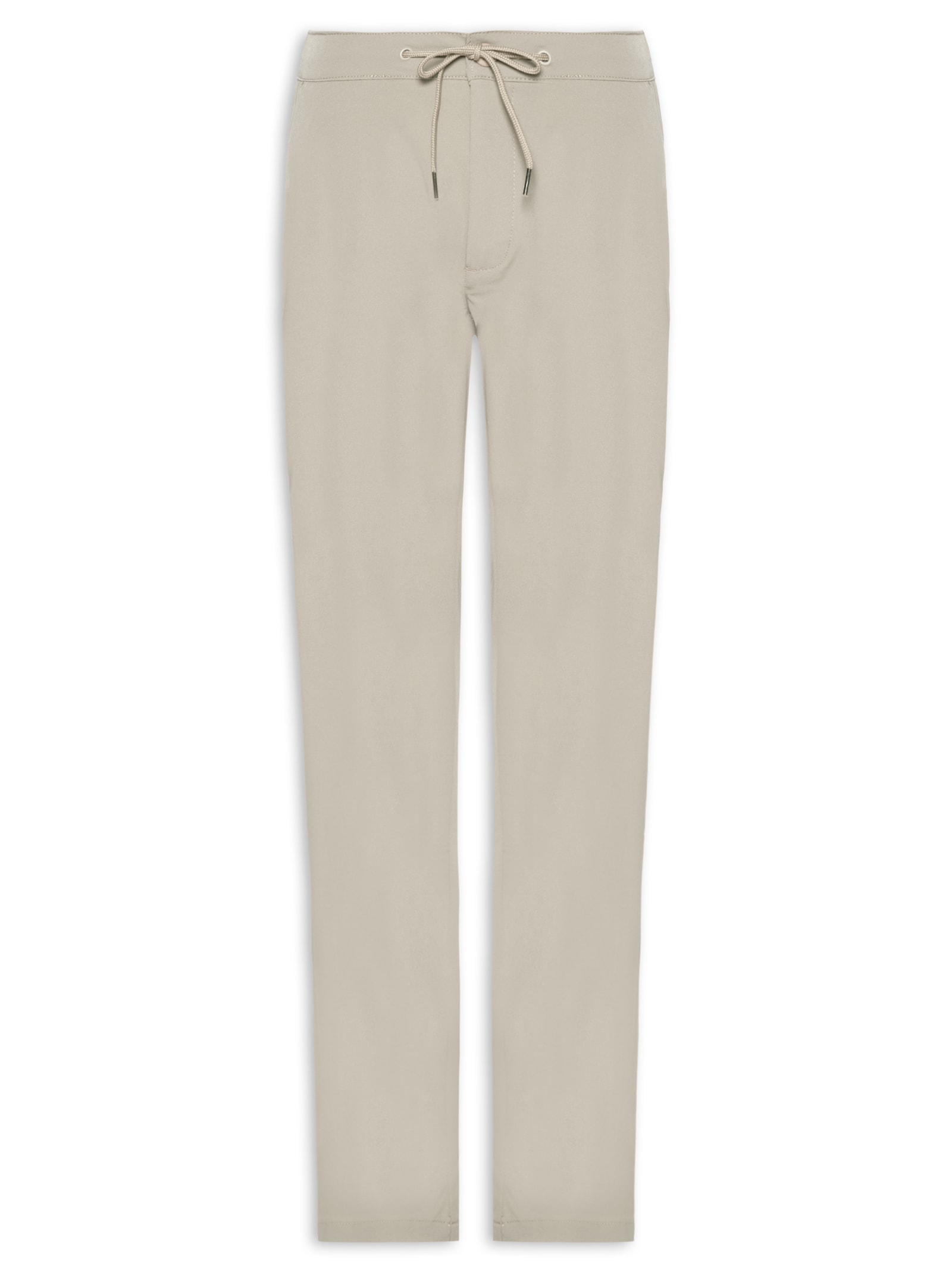 Calça Masculina Casual Elástico Slim Bege '2 Essential