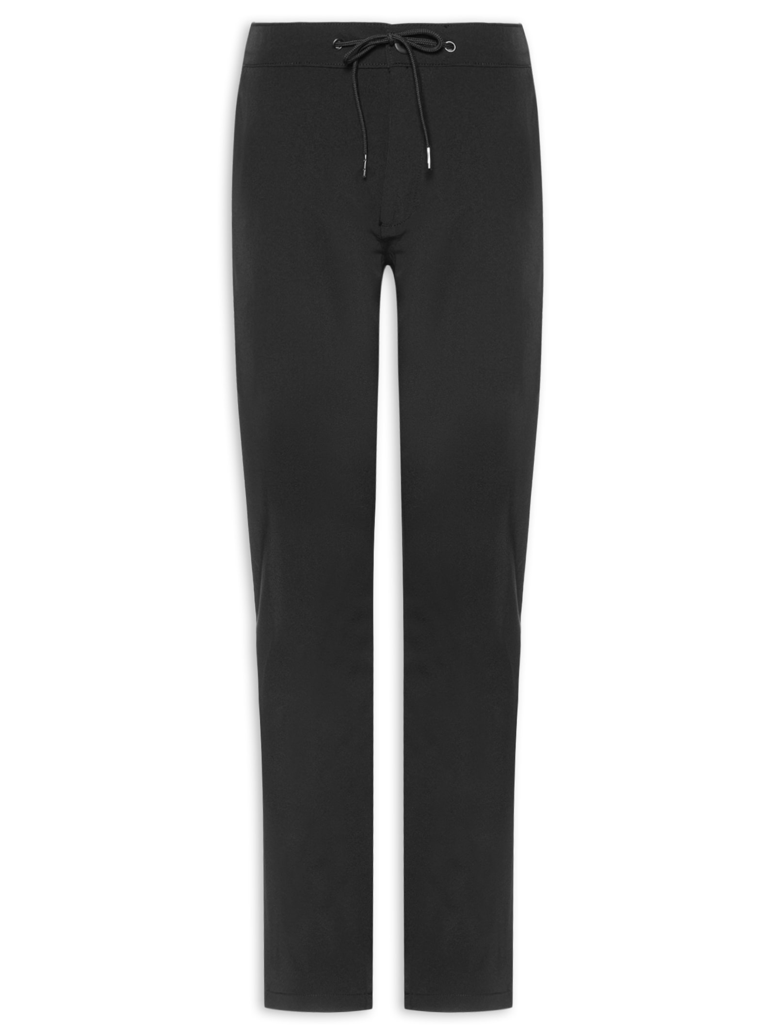 Calça Masculina Casual Elástico Slim Preto '2 Essential