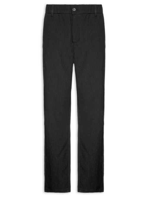 Calça Masculina Casual Work Reta – Preto