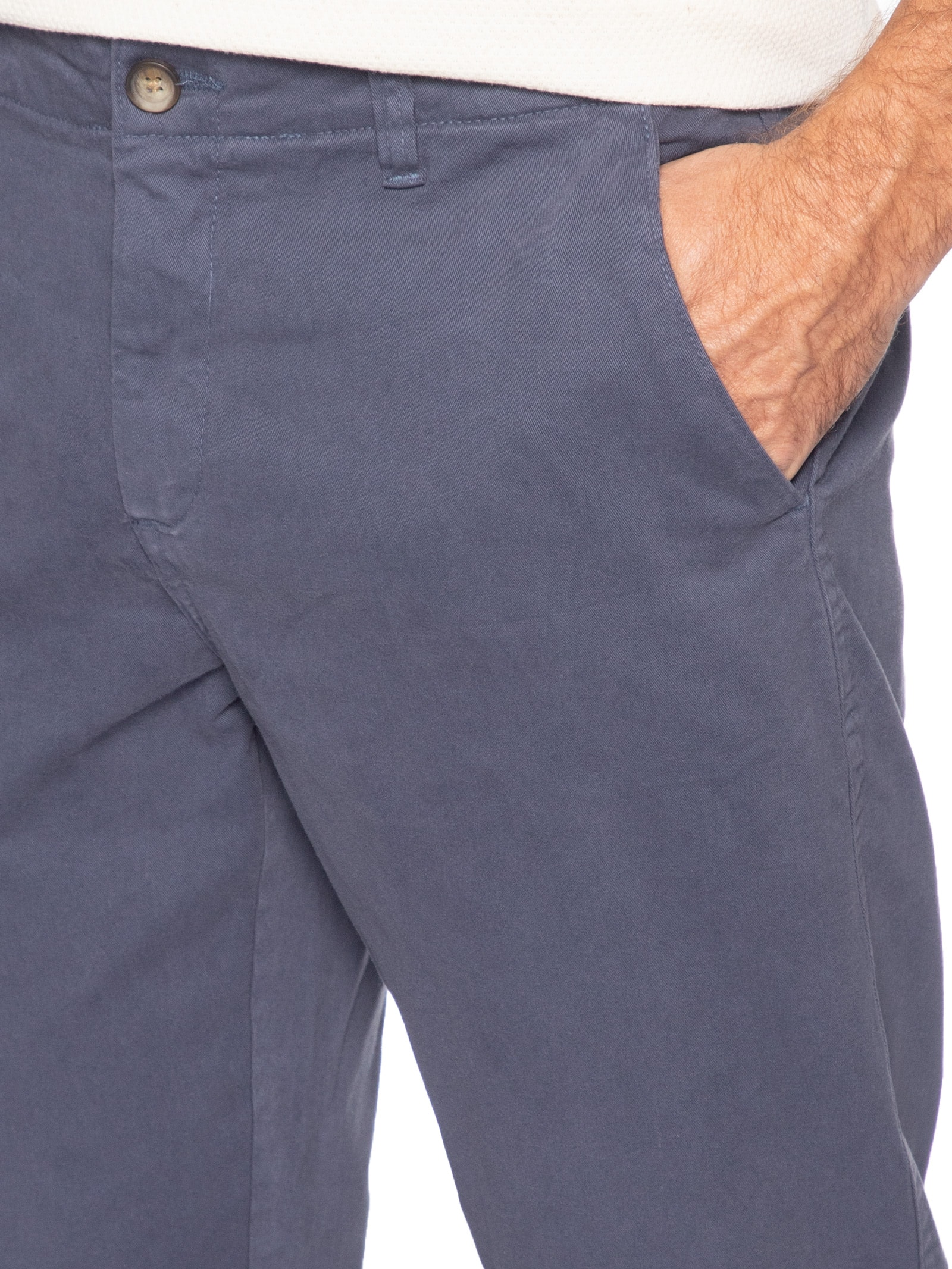Calça Masculina Chino Azul Pineapple