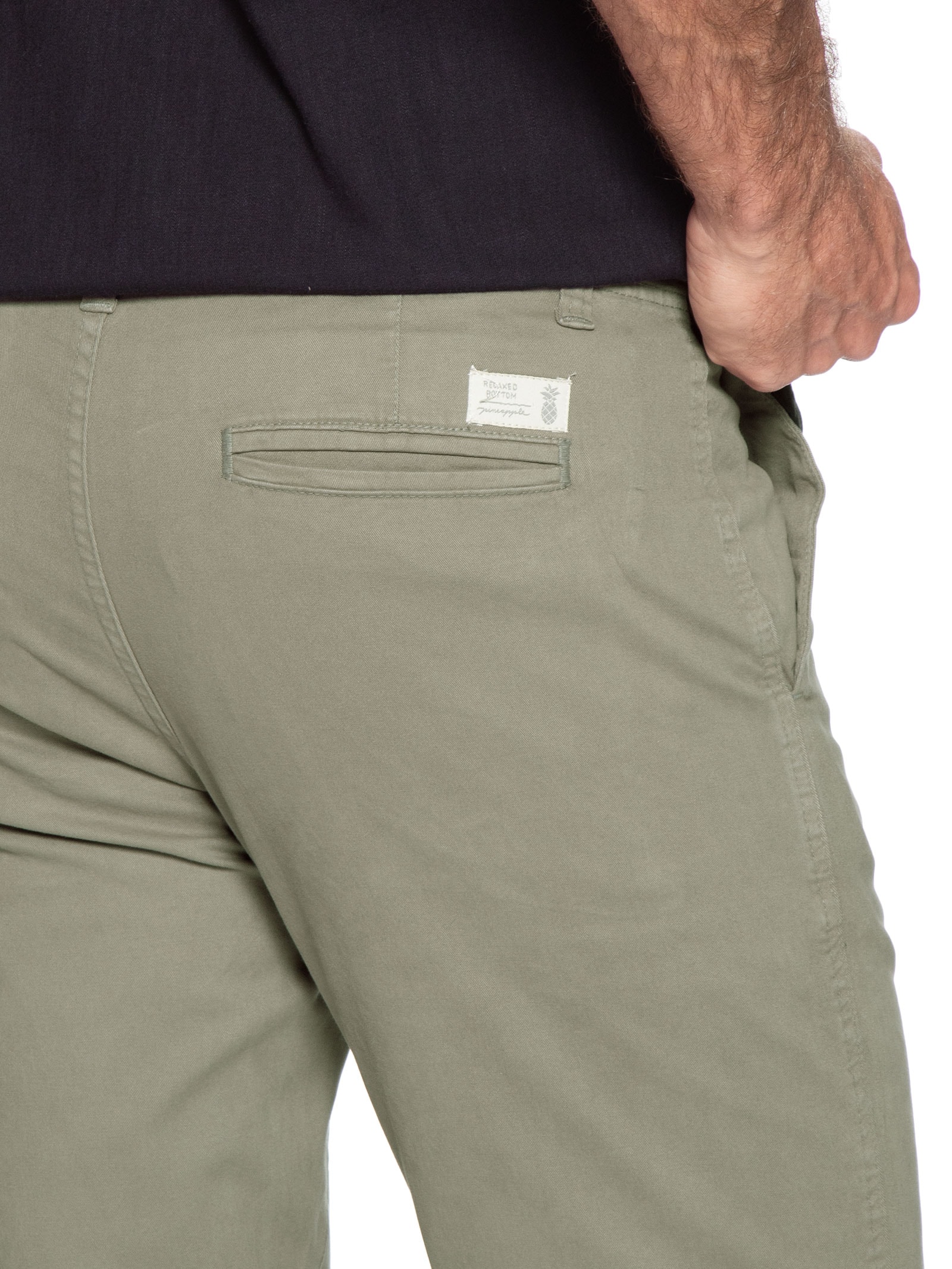 Calça Masculina Chino Bege Pineapple