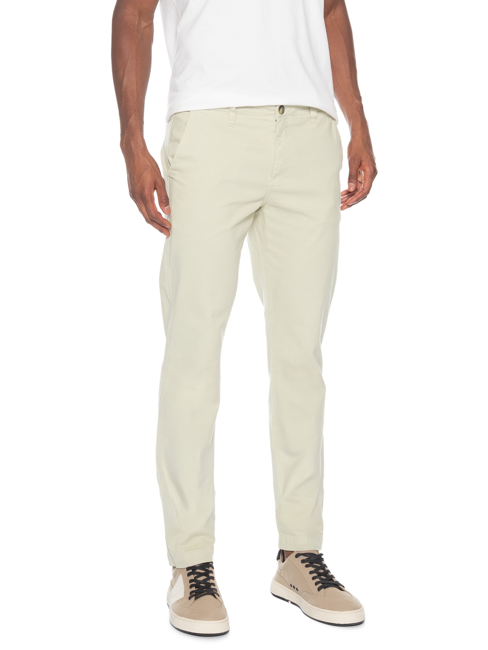 Calça Masculina Chino Bege Pineapple
