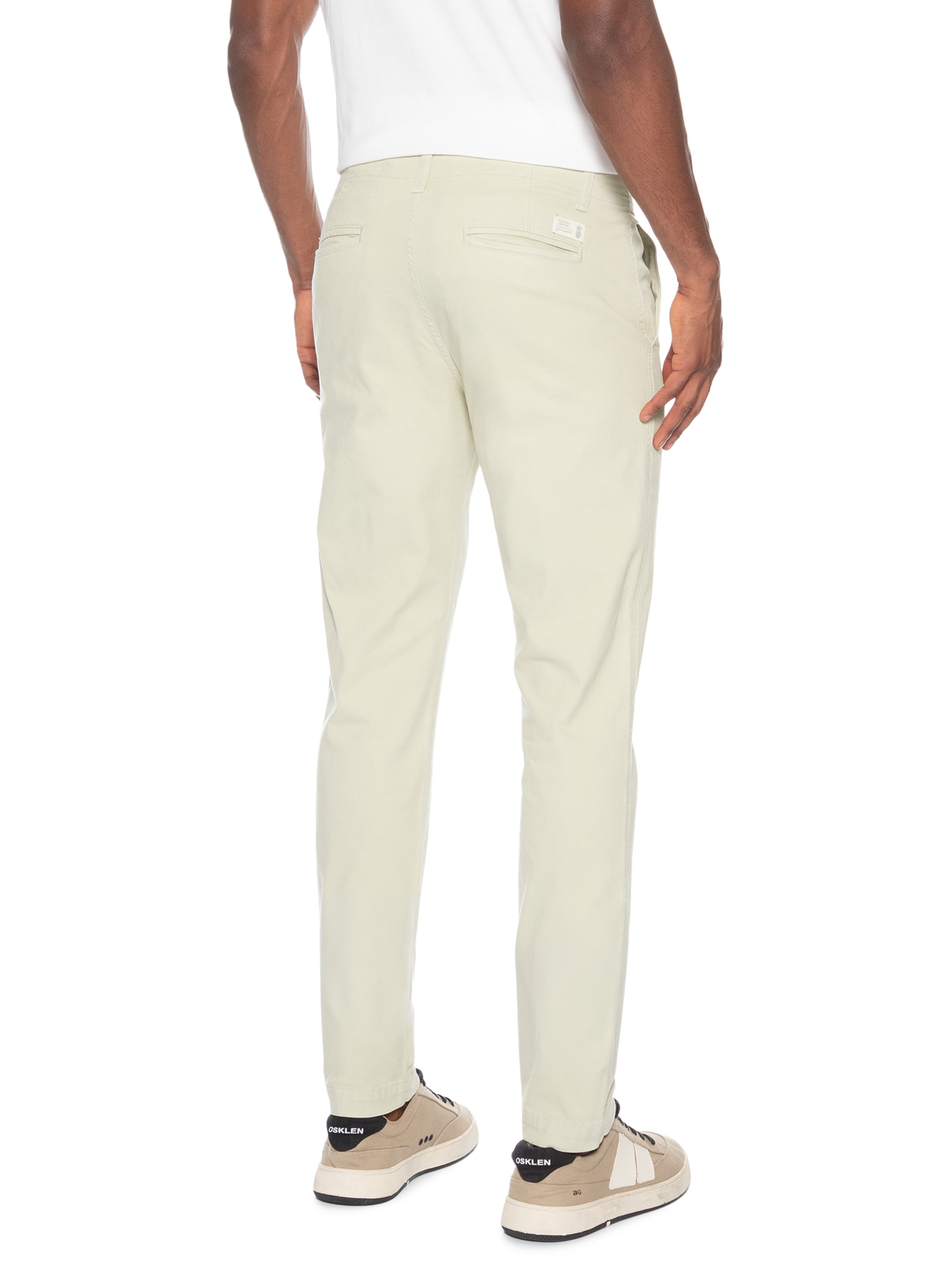 Calça Masculina Chino Bege Pineapple