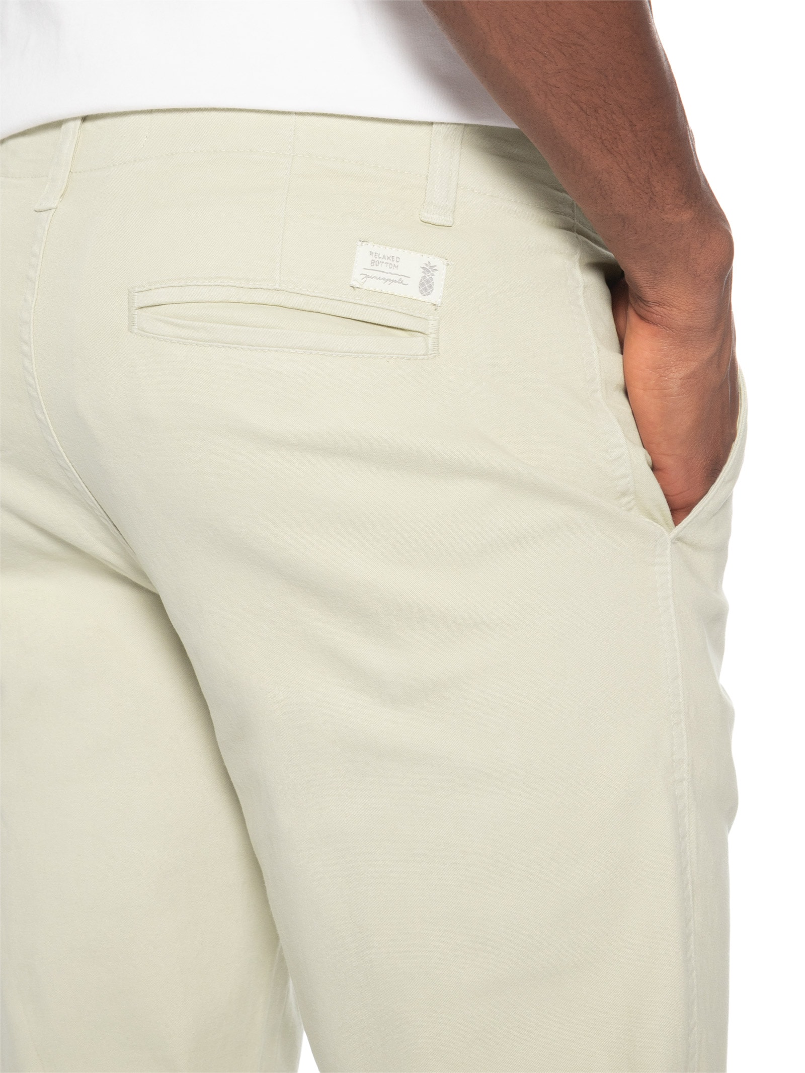 Calça Masculina Chino Bege Pineapple