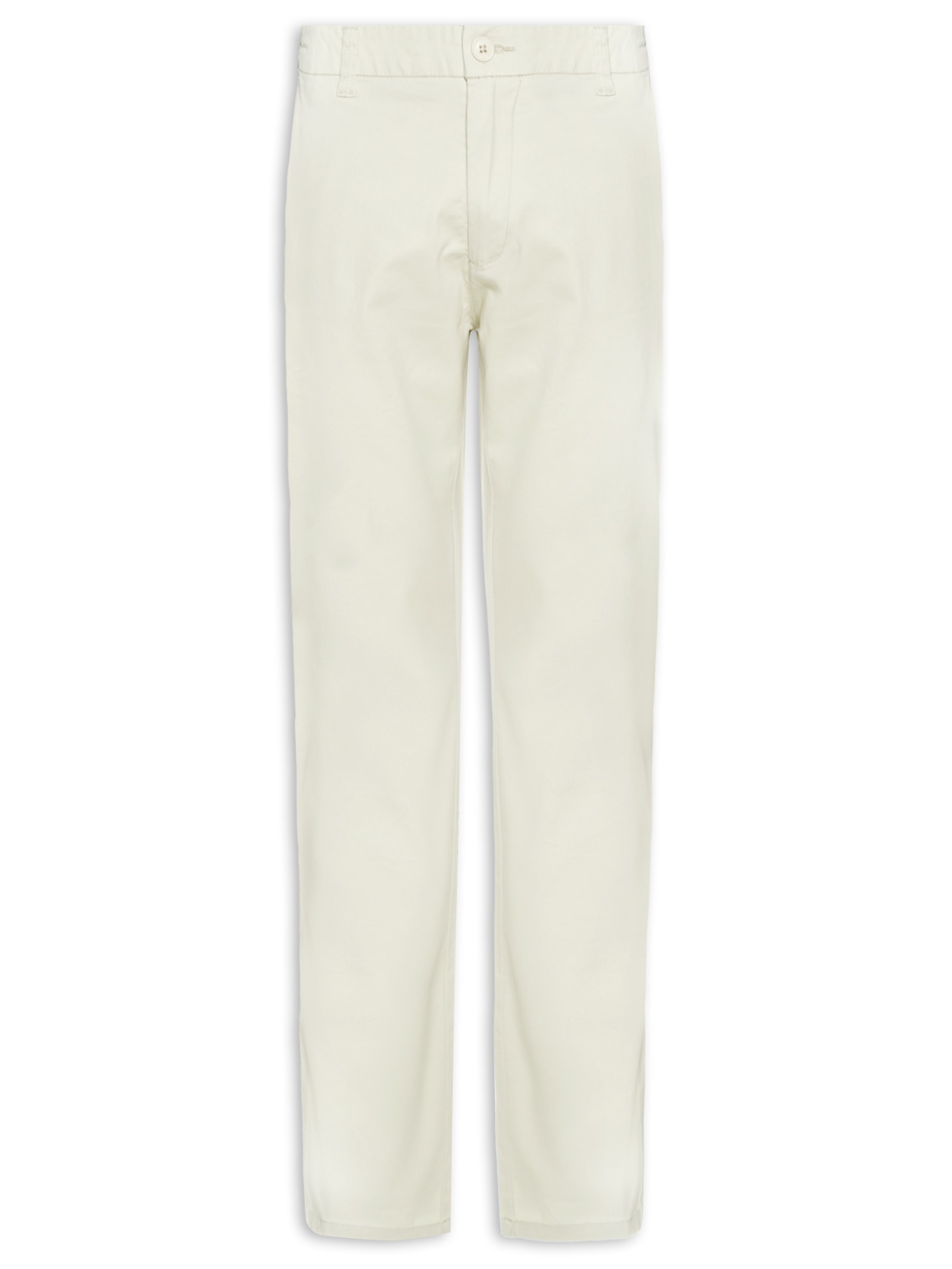 Calça Masculina Chino Cintura Ajustável Bege '2 Essential