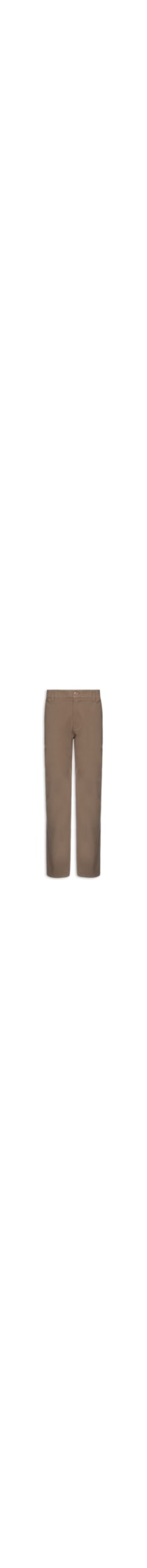 Calça Masculina Chino Cintura Ajustável - Marrom