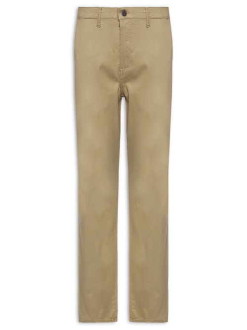 Calça Masculina Chino Color Clássica – Marrom