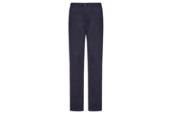 Calça Masculina Chino Color Reta - Cinza