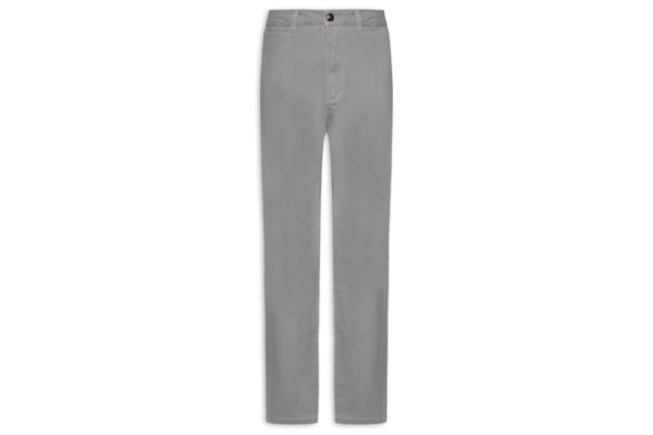 Calça Masculina Chino Color Reta - Cinza