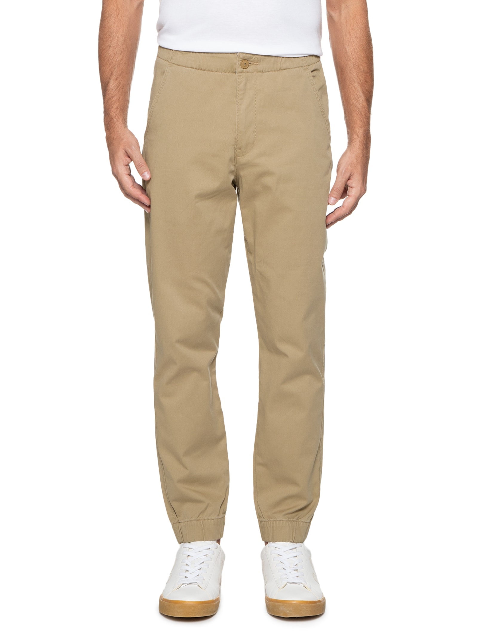 Calça Masculina Chino Jogger Bege Levi's
