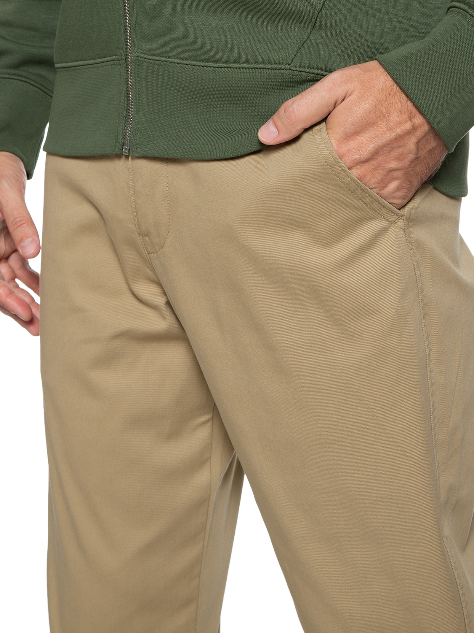 Calça Masculina Chino Jogger Bege Levi's