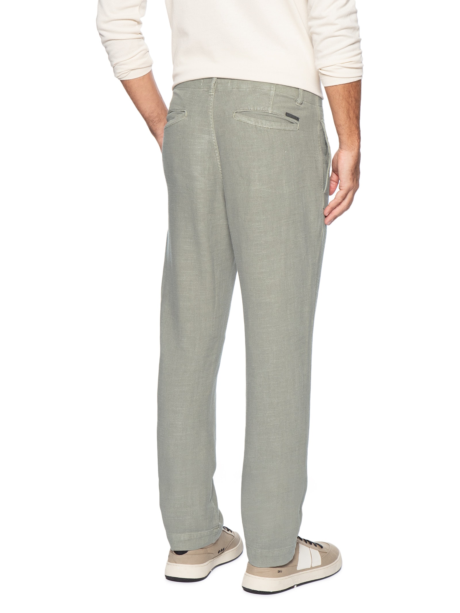 Calça Masculina Chino Megeve Cinza Austral