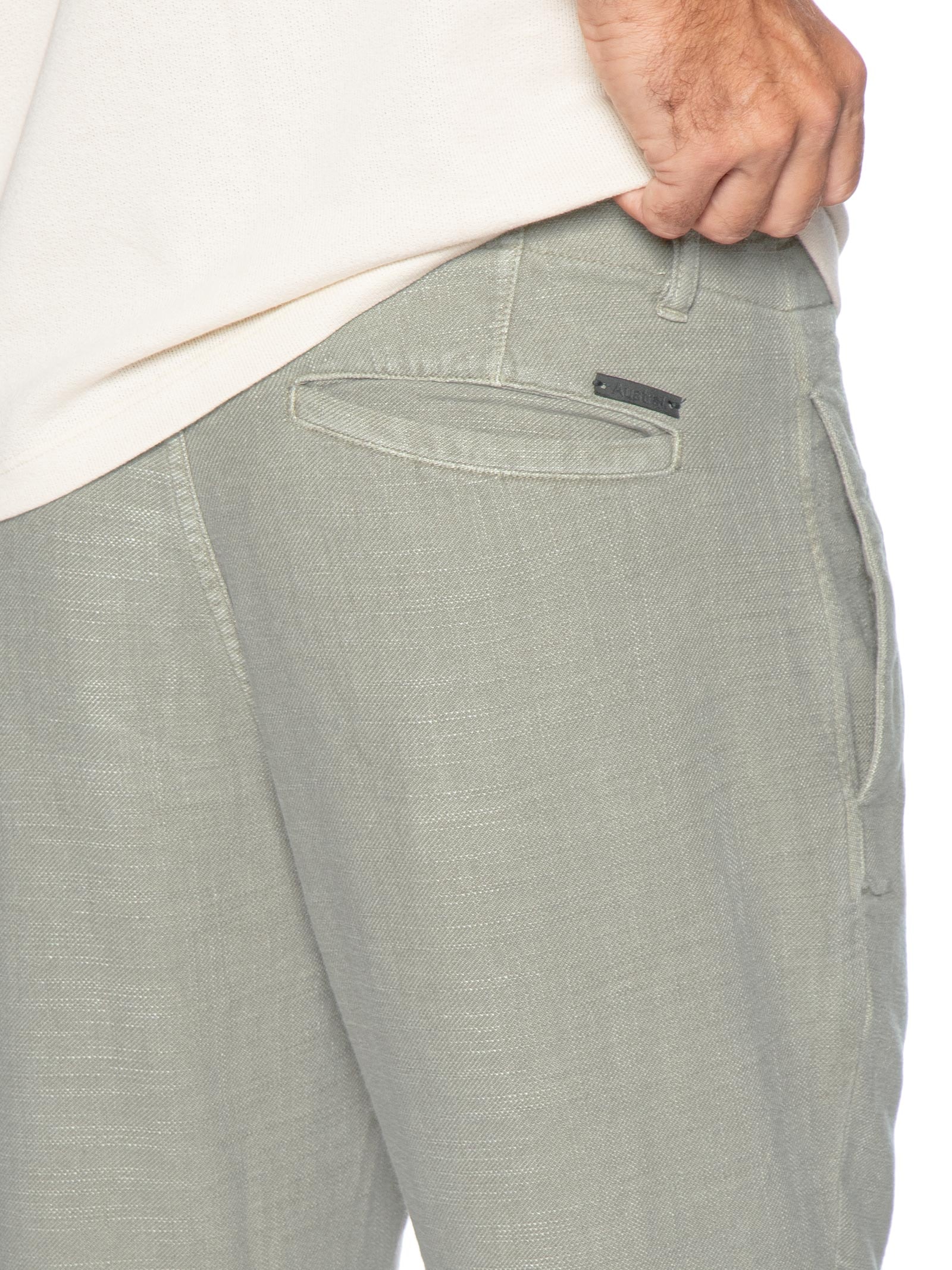 Calça Masculina Chino Megeve Cinza Austral