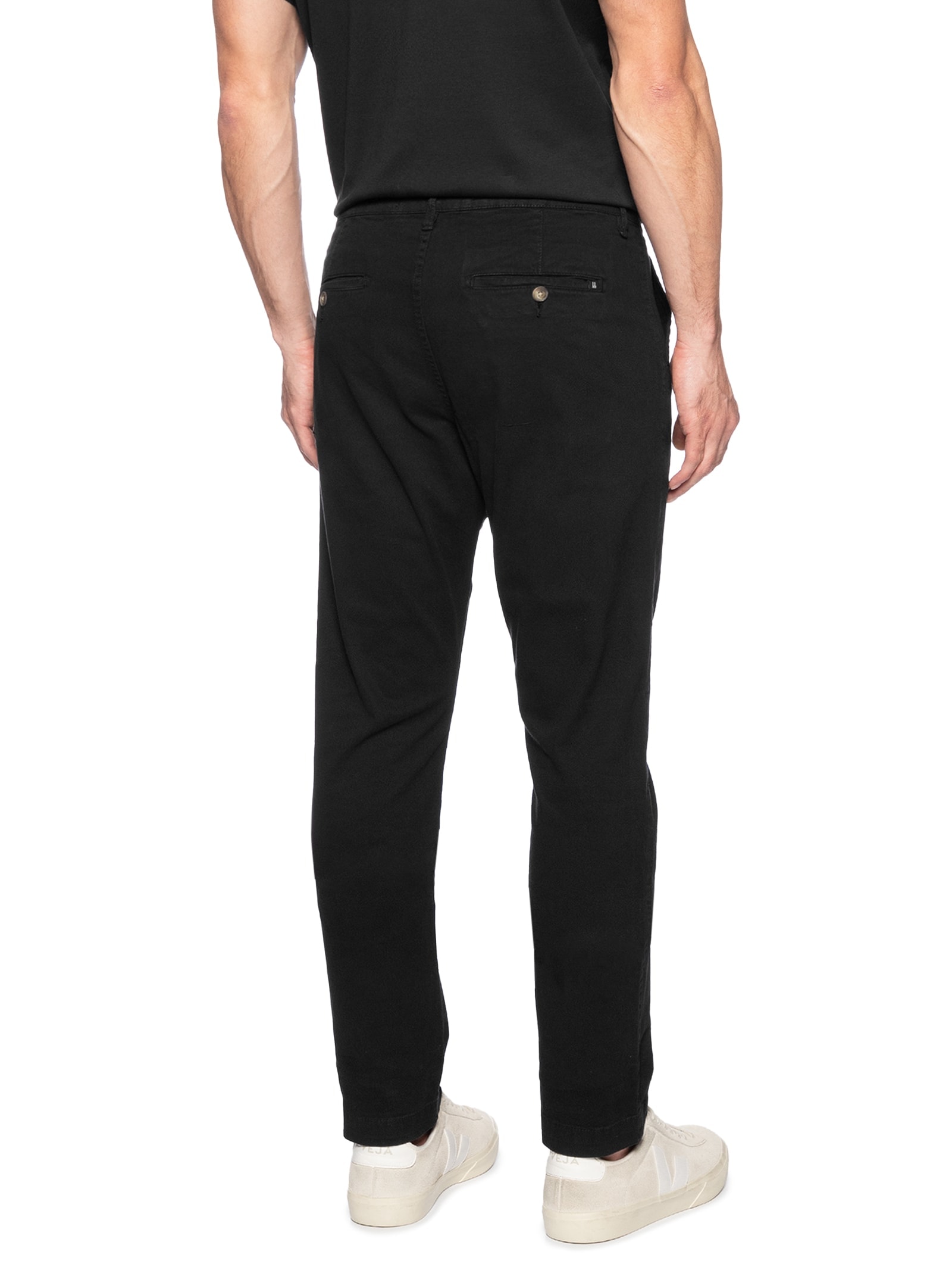 Calça Masculina Chino Preto   Foxton