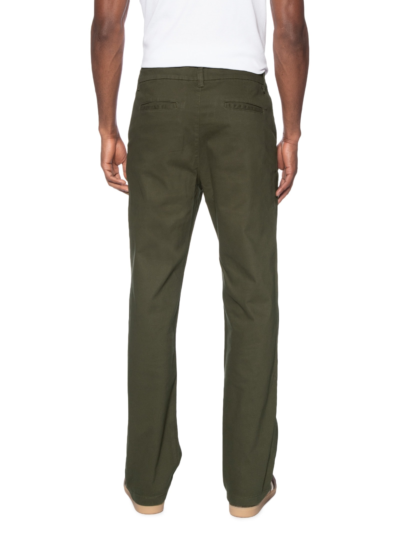 Calça Masculina Chino Reta Verde Hering