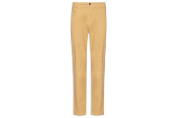 Calça Masculina Chino Sarja Color - Bege