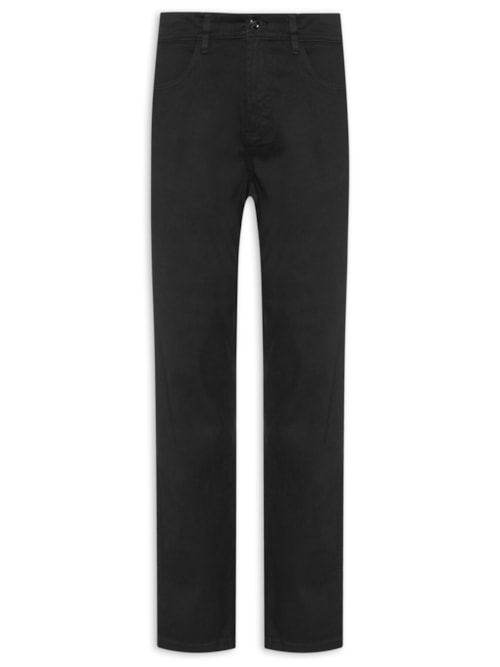 Calça Masculina Chino Sarja Color – Preto