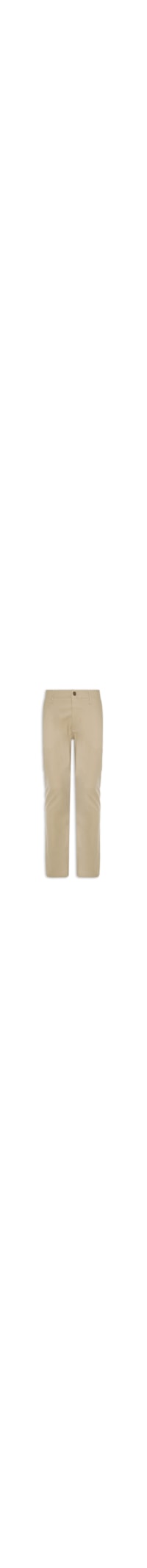 Calça Masculina Chino Sarja Elastano - Bege
