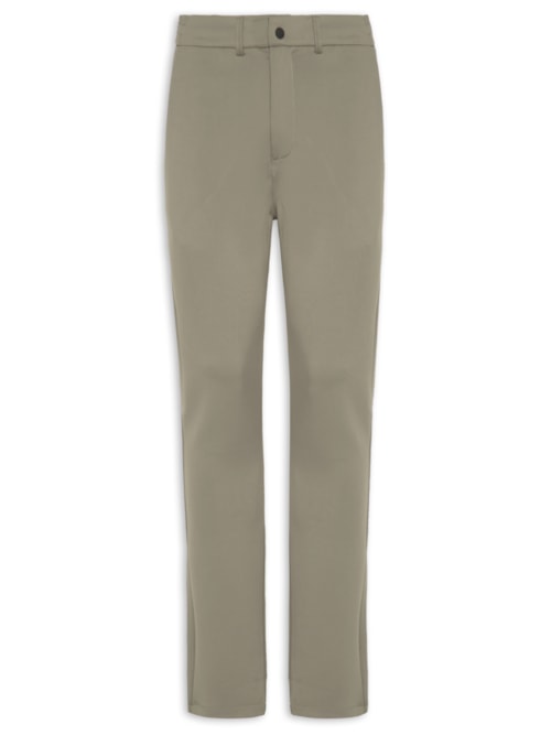 Calça Masculina Chino Scuba Super Slim Fit Moovex – Bege