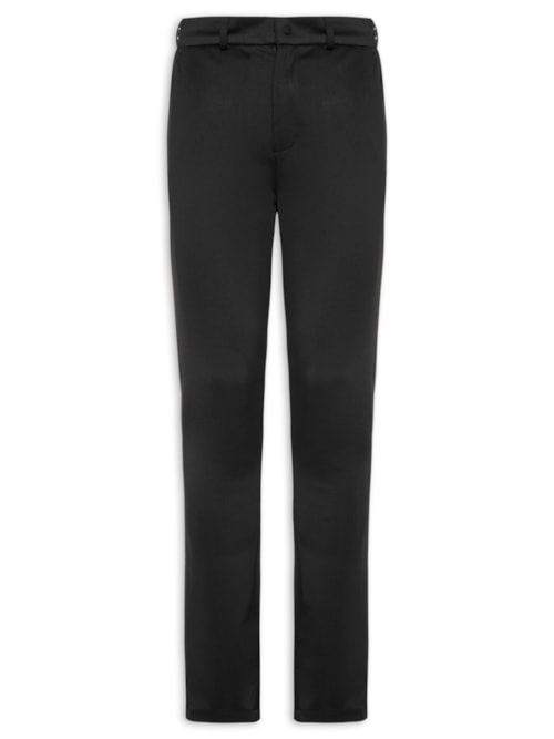 Calça Masculina Chino Scuba Super Slim Fit Moovex – Preto