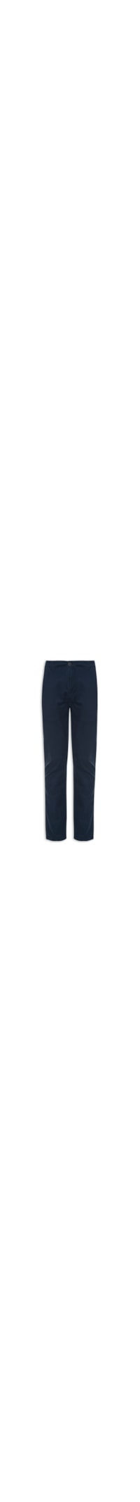 Calça Masculina Chino Skinny Clássica Sarja - Azul