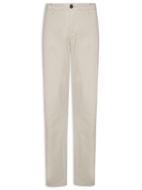 Calça Masculina Chino Slim – Bege