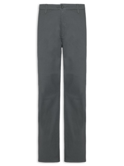 Calça Masculina Chino Slim – Cinza