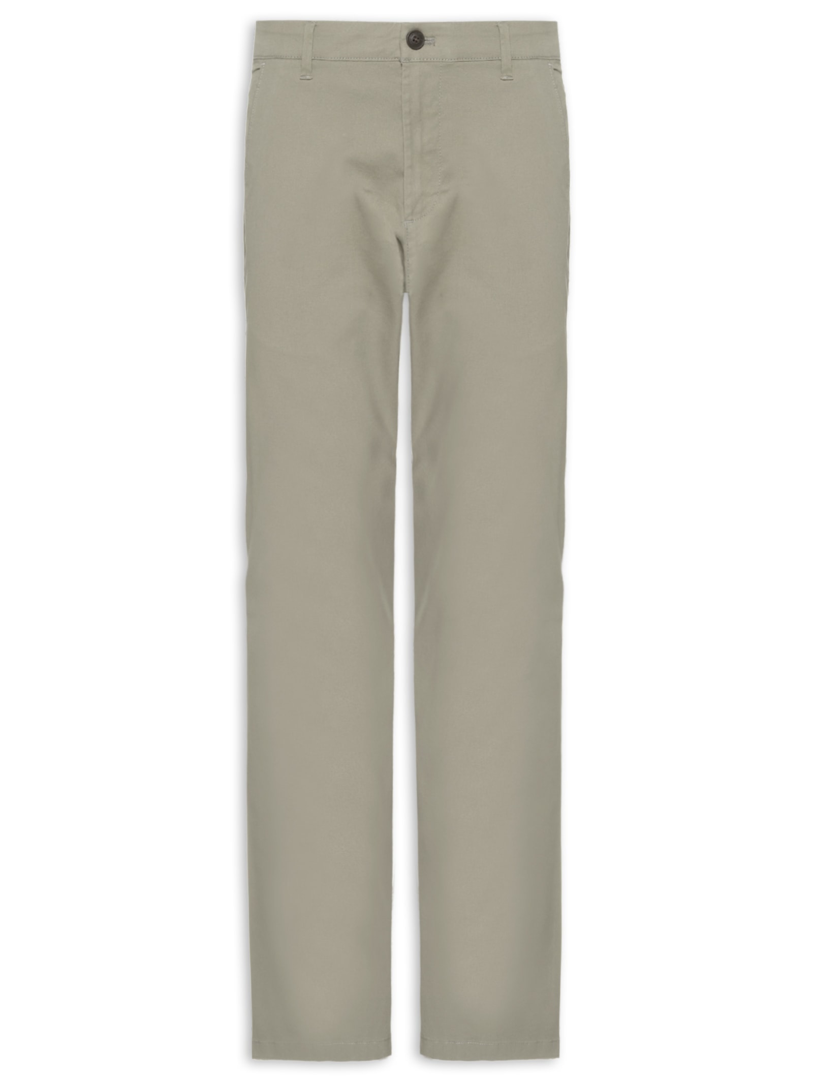 Calça Masculina Chino Slim Clássica Marrom Aramis