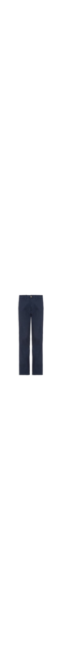 Calça Masculina Chino Slim Fit Em Algodão - Azul