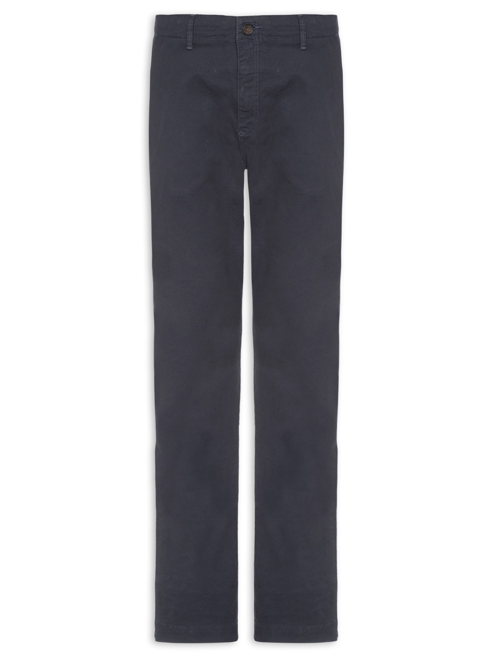 Calça Masculina Chino Slim Fit Sarja Azul Sergio K