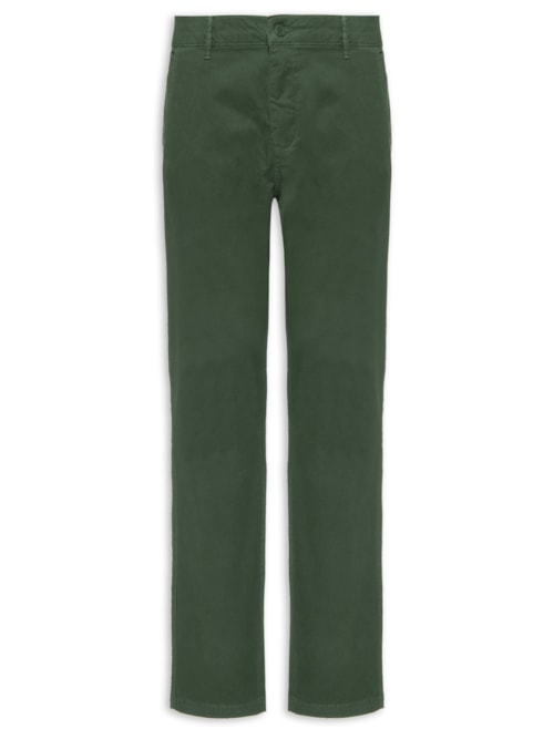 Calça Masculina Chino Slim - Verde