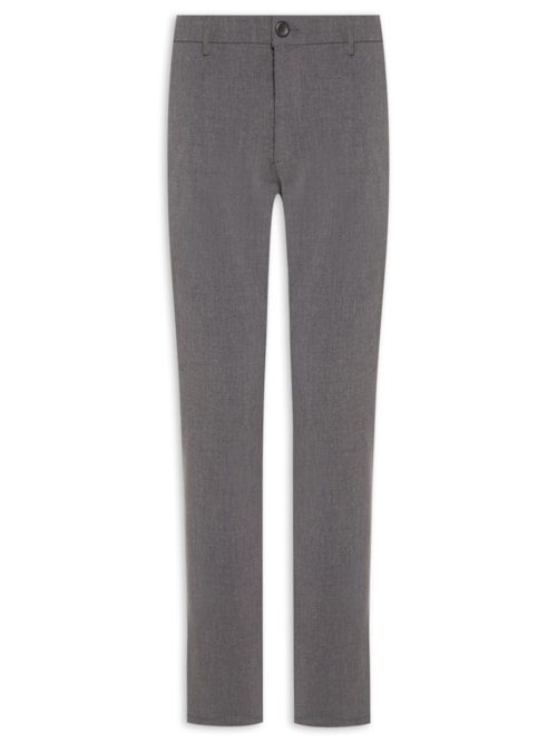 Calça Masculina Chino Tech Cós Elástico – Cinza