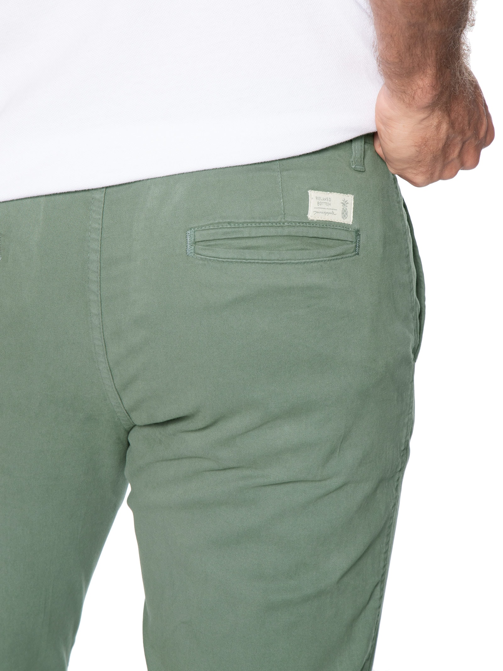 Calça Masculina Chino Verde Pineapple