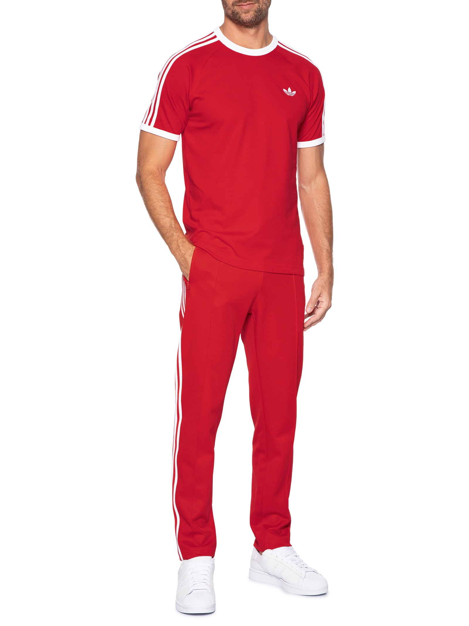 Calça Masculina Classic Tp Vermelho Adidas Originals