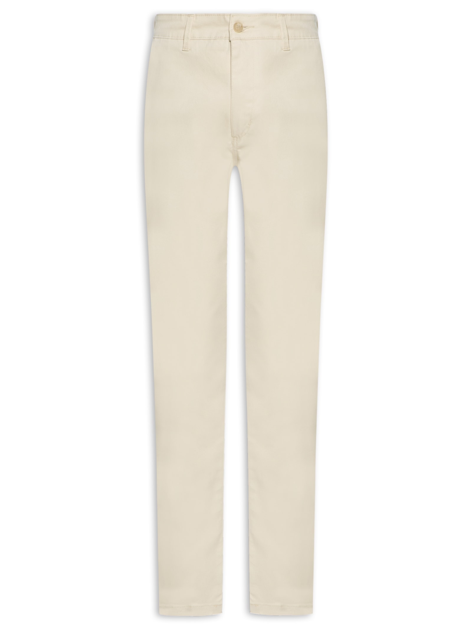 Calça Masculina Clássica Chino Slim Bege '2 Essential