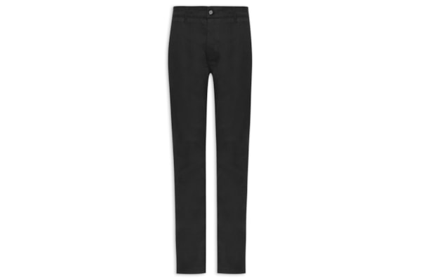 Calça Masculina Clássica Chino Slim - Preto