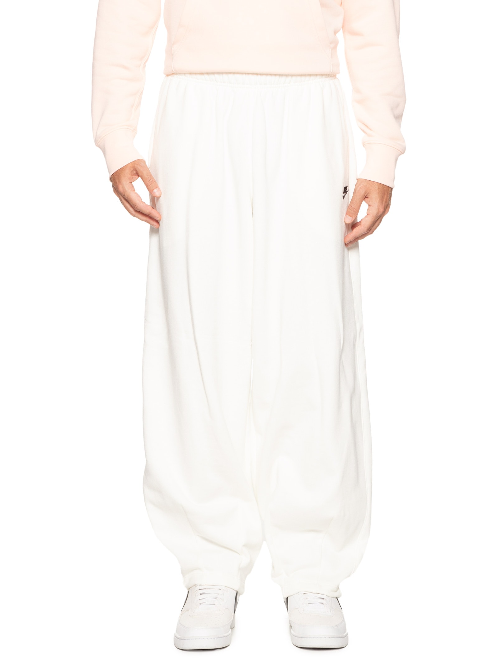 Nike - Calça Masculina Club FT Oversized Pant - Off White